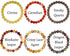8mm Crystal Beaded Bracelets